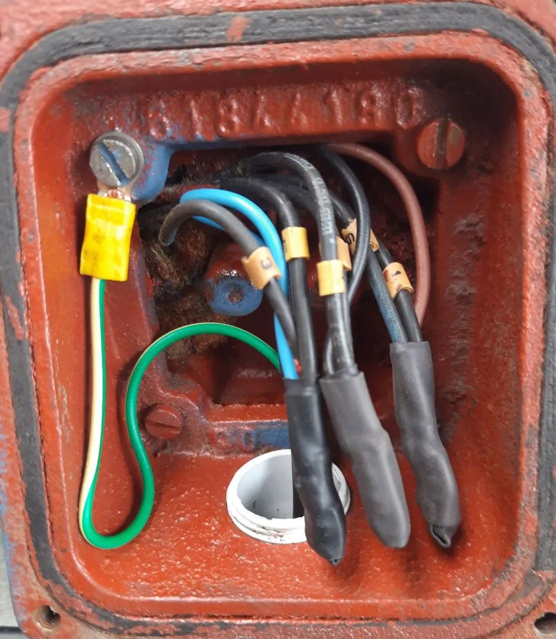 Motor trifásico 1cv 6 polos  - Foto 4