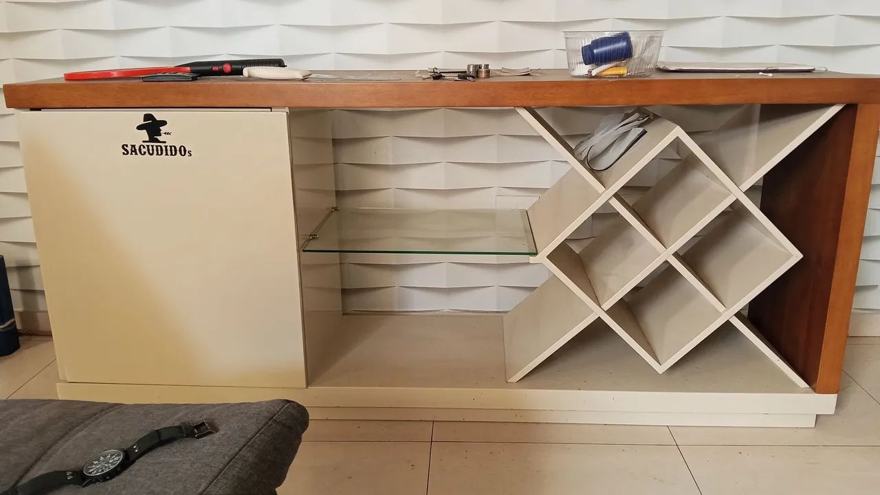 Buffet Adega Madeira maciça  - Foto 4