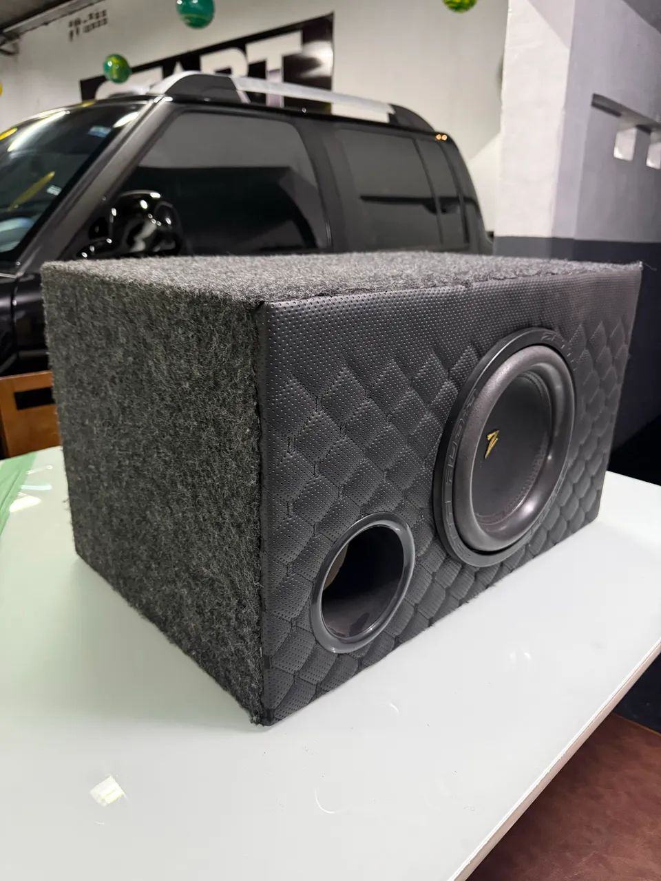 Caixa de grave projetada com Zetta de 700 rms de 10 polegadas - Foto 5