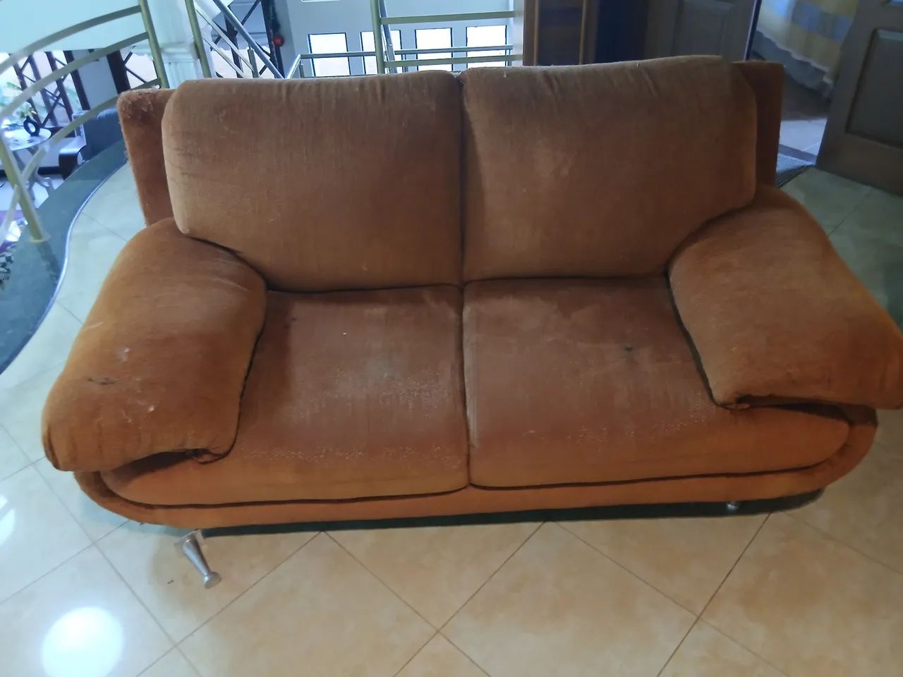 SOFA DE TRES E DOIS LUGARES GERMAN - Foto 4