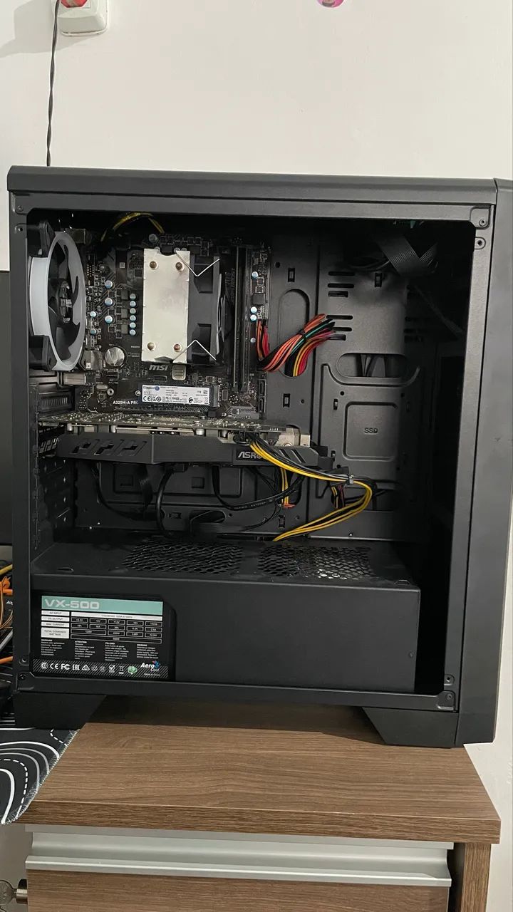 PC Ryzen 5 2600 + RX 570 + NVME 1TB - Computadores e Desktops