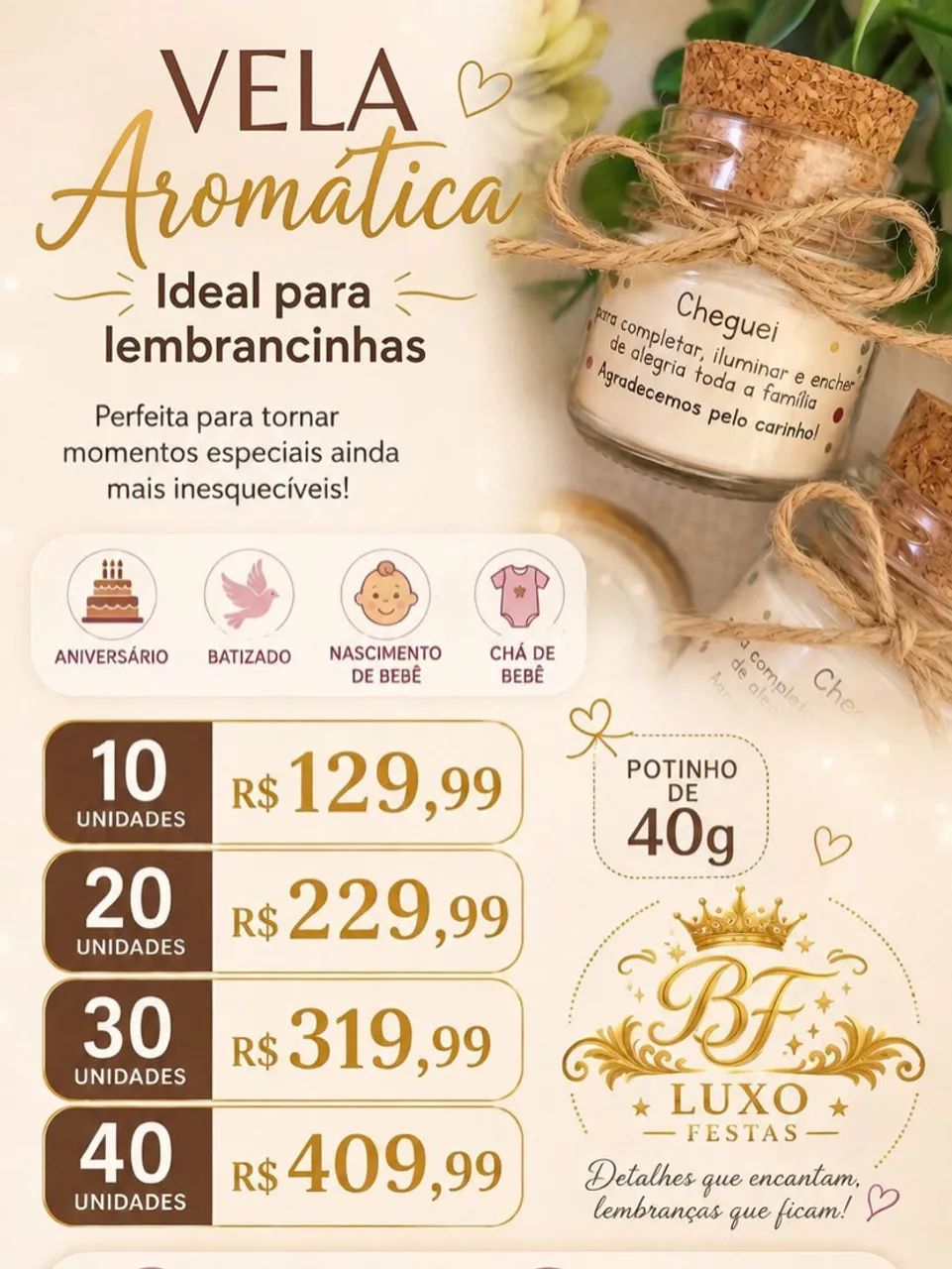 Vela oromática 