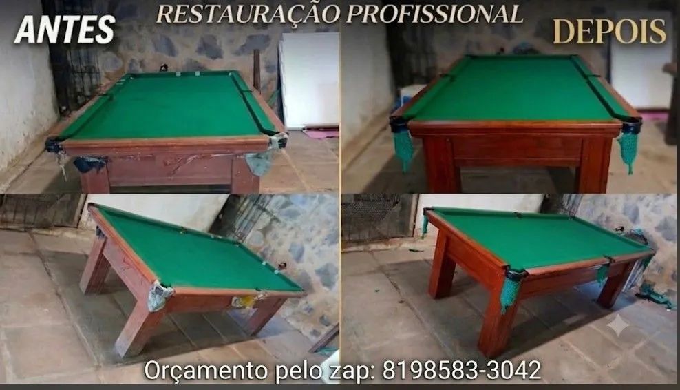 Reforma de mesa de sinuca - Foto 2