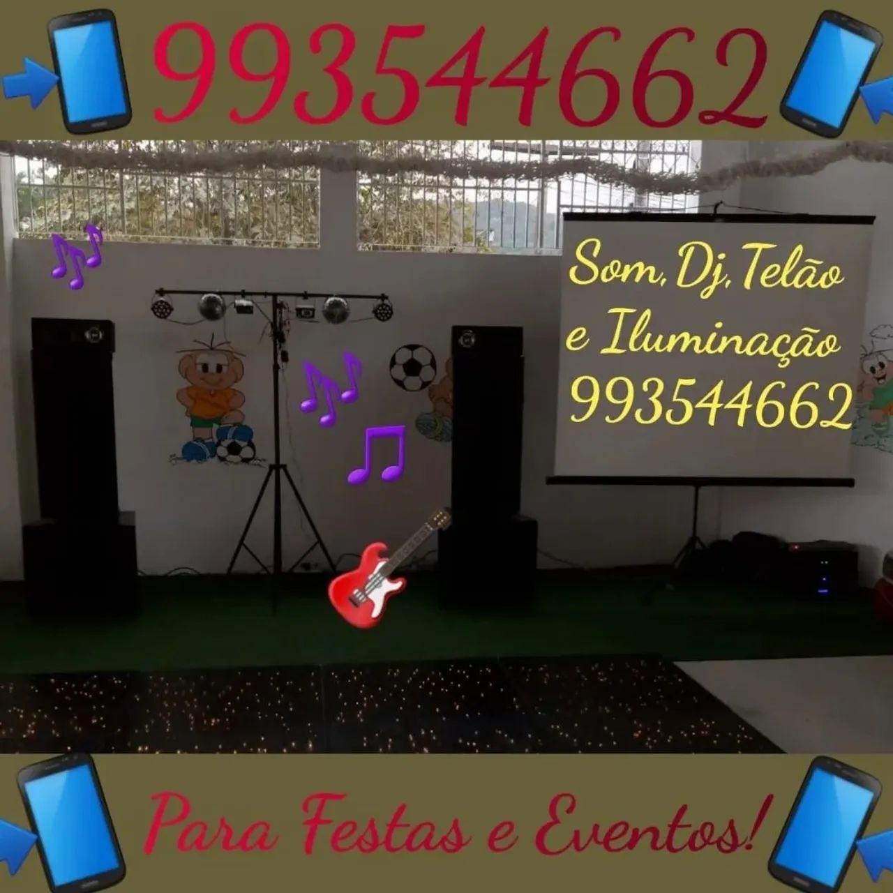 DJ, SOM, TELÃO E ILUMINAÇÃO PARA FESTAS E EVENTOS.  - Foto 2