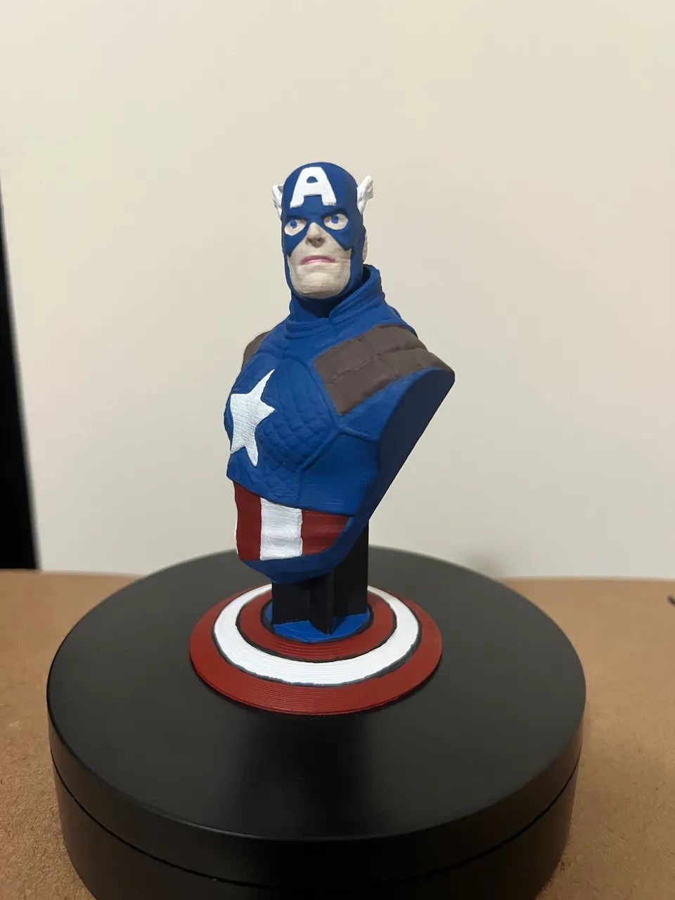 Capitão América impressão 3D - Foto 3