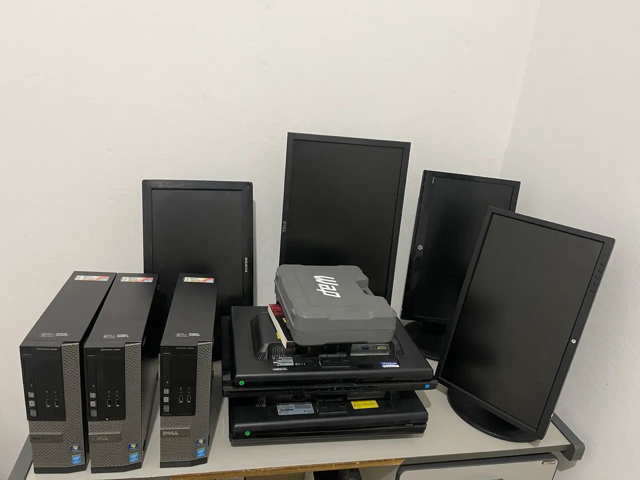 Monitores e cpu