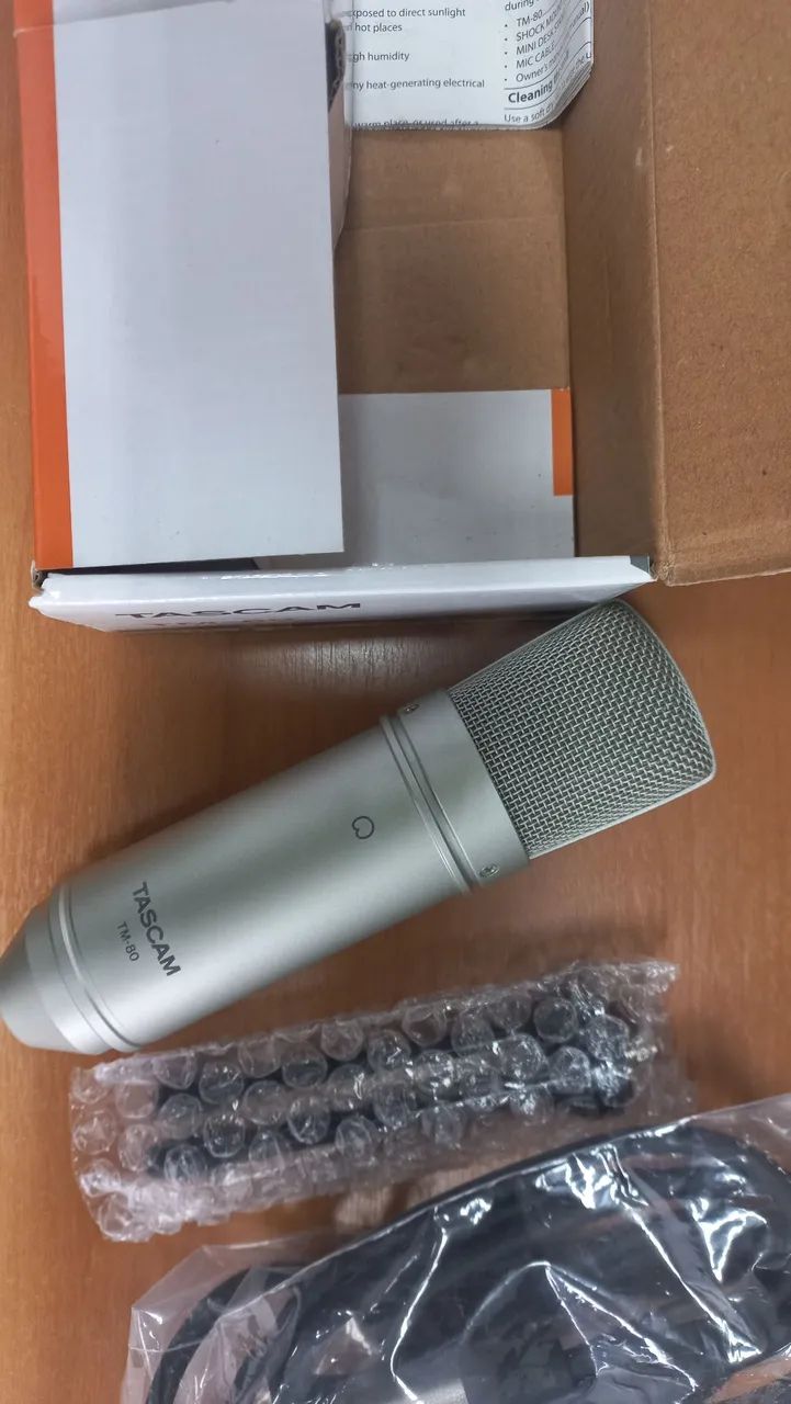 Microfone Tascam TM-80 Condensador. - Foto 2