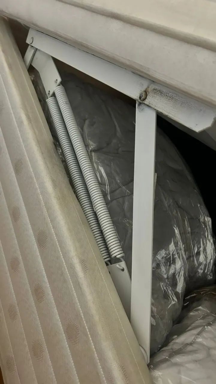 Cama casal box com bau e colchão  - Foto 4