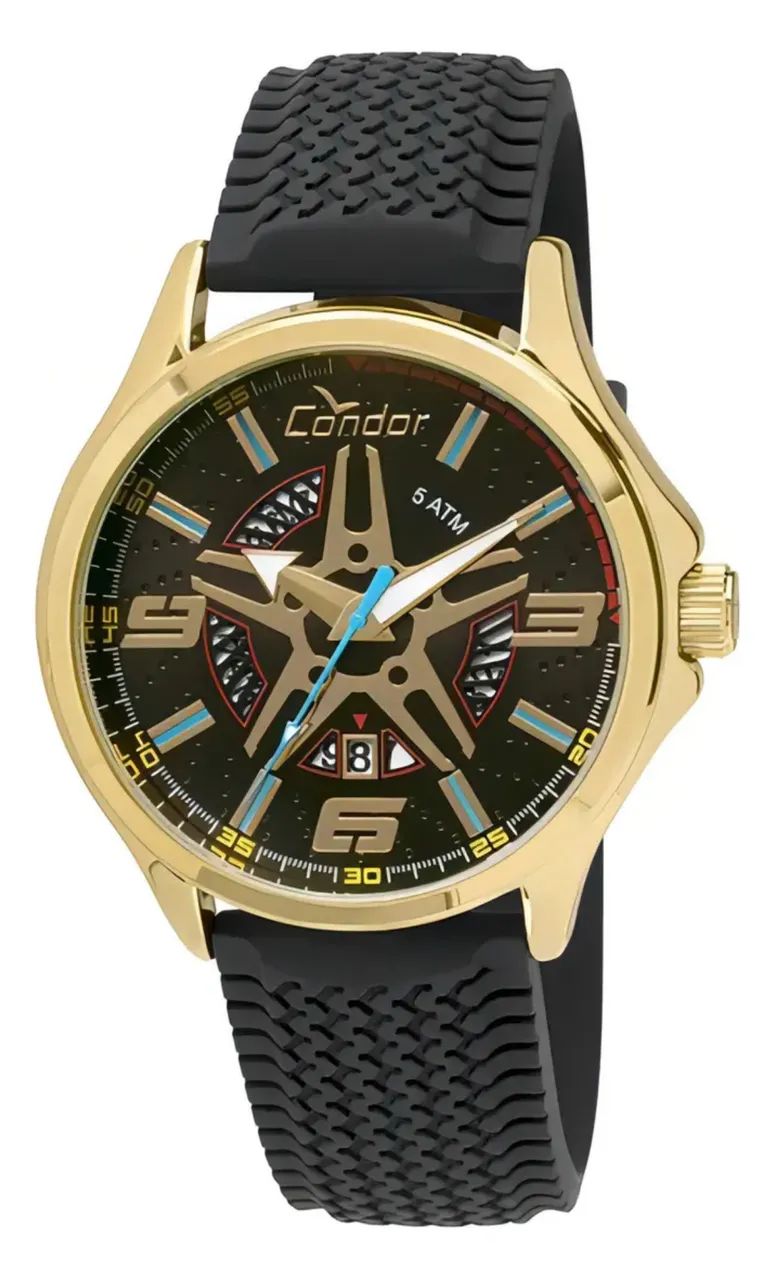 Relógio Condor Masculino Calotas Co2115vx/8p