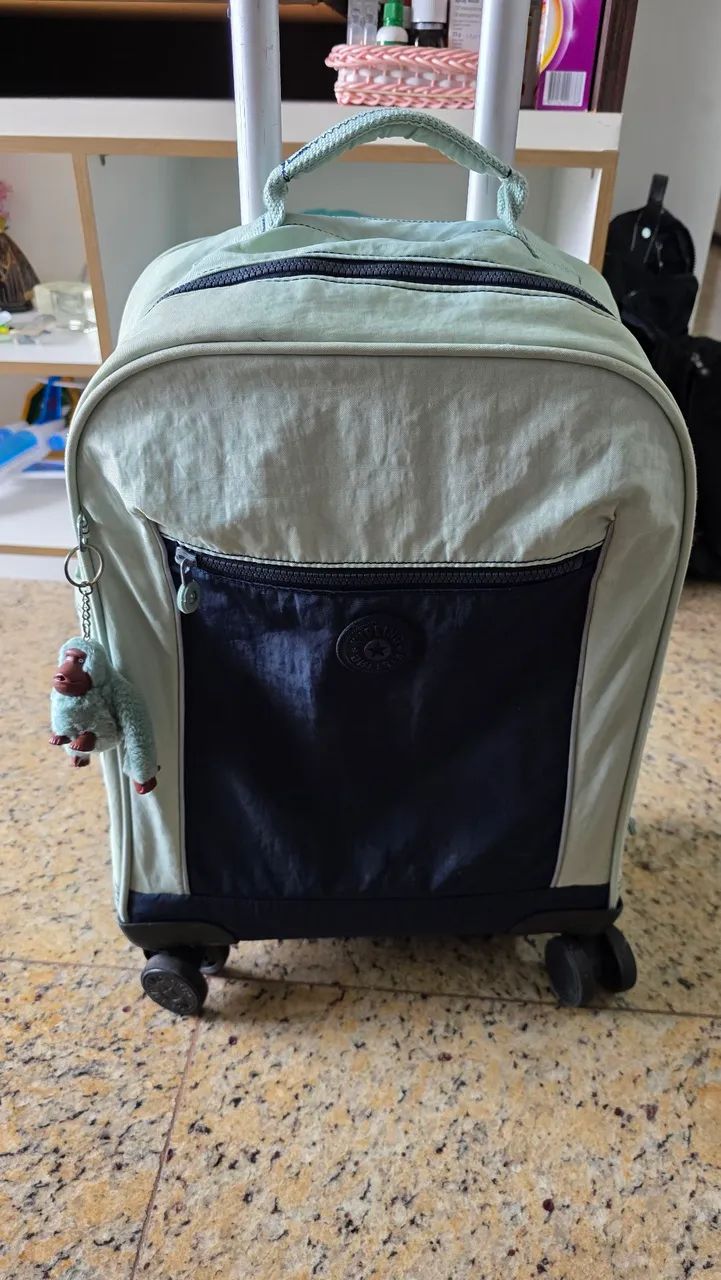 Mochila kipling escolar com rodinha