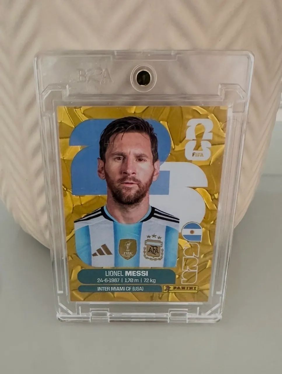 Messi Gold Crumple - EUA (Original)