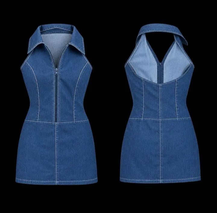 Vestido Jeans  - Foto 2