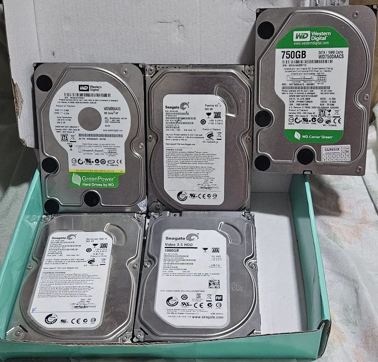 Hds de Desktops