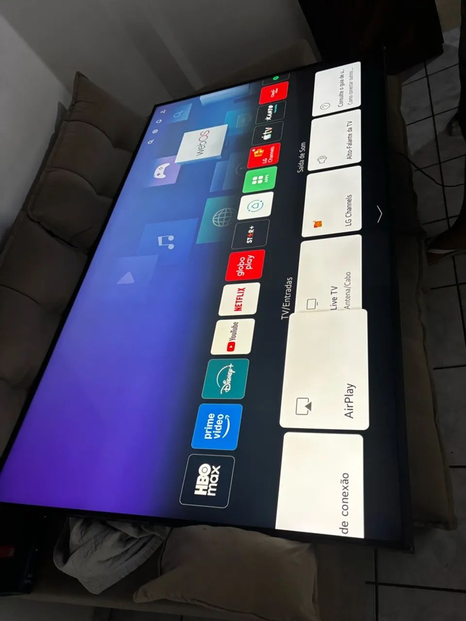 VENDE-SE TV LG 75 POLEGADAS  - Foto 2