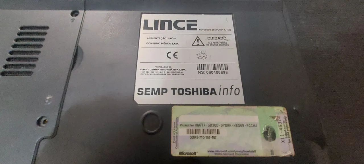 Notebook lince celeron funcionando perfeitamente - Foto 3