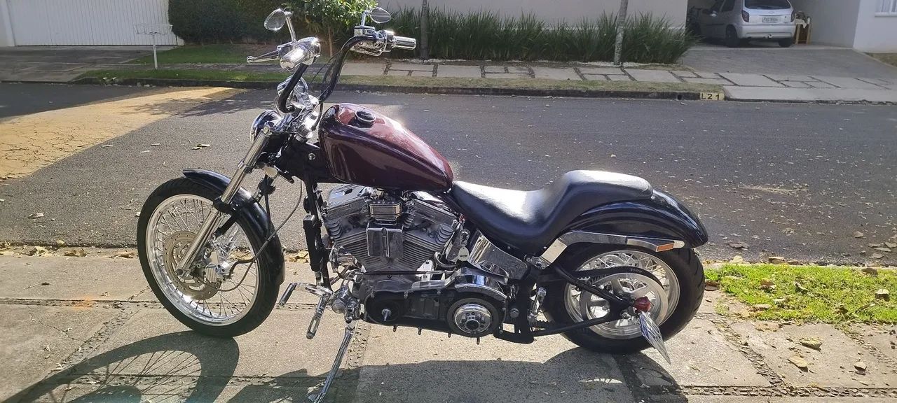 Harley Davidson Softail RevTech Carburada - Foto 3