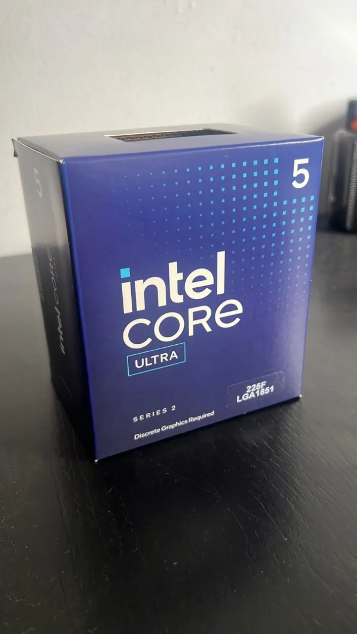 Intel Core Ultra 5 225F | NOVO LACRADO + NF