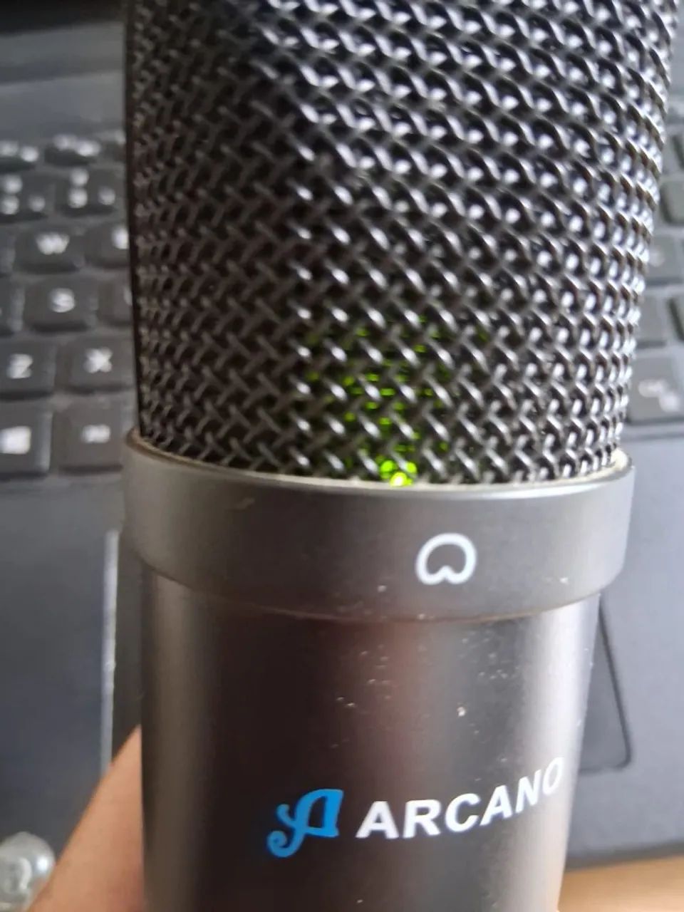 Microfone USB Arcano AM-BLACK-1 Condensador - Foto 2