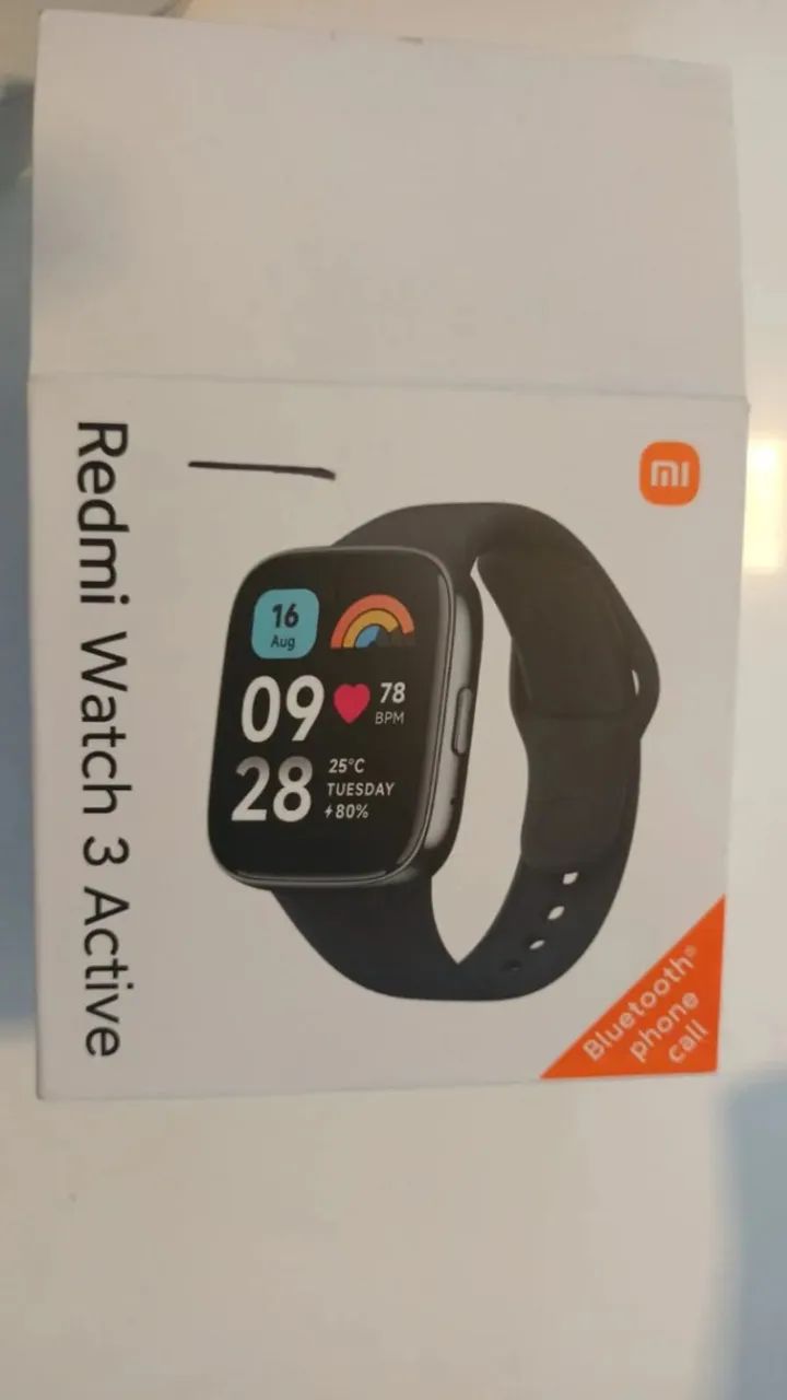 Smartwatch Xiaomi Redmi Watch 3 Active Preto Bluetooth - Foto 2