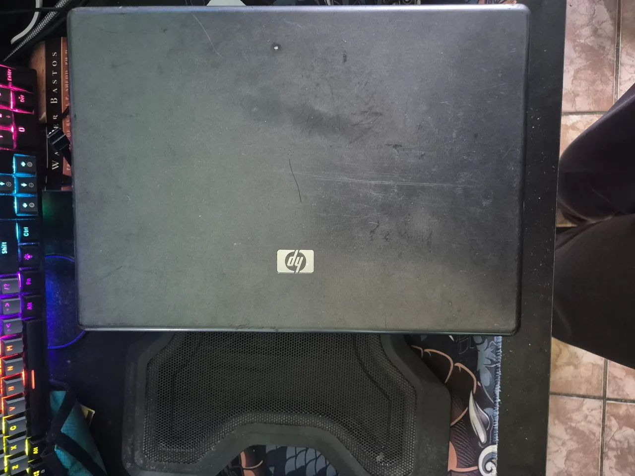 Notebook  HP  + cooler (no estado) - Foto 4