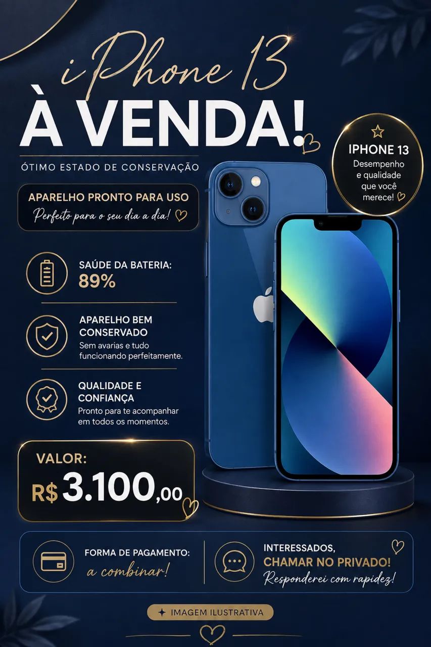 iPhone 13 azul