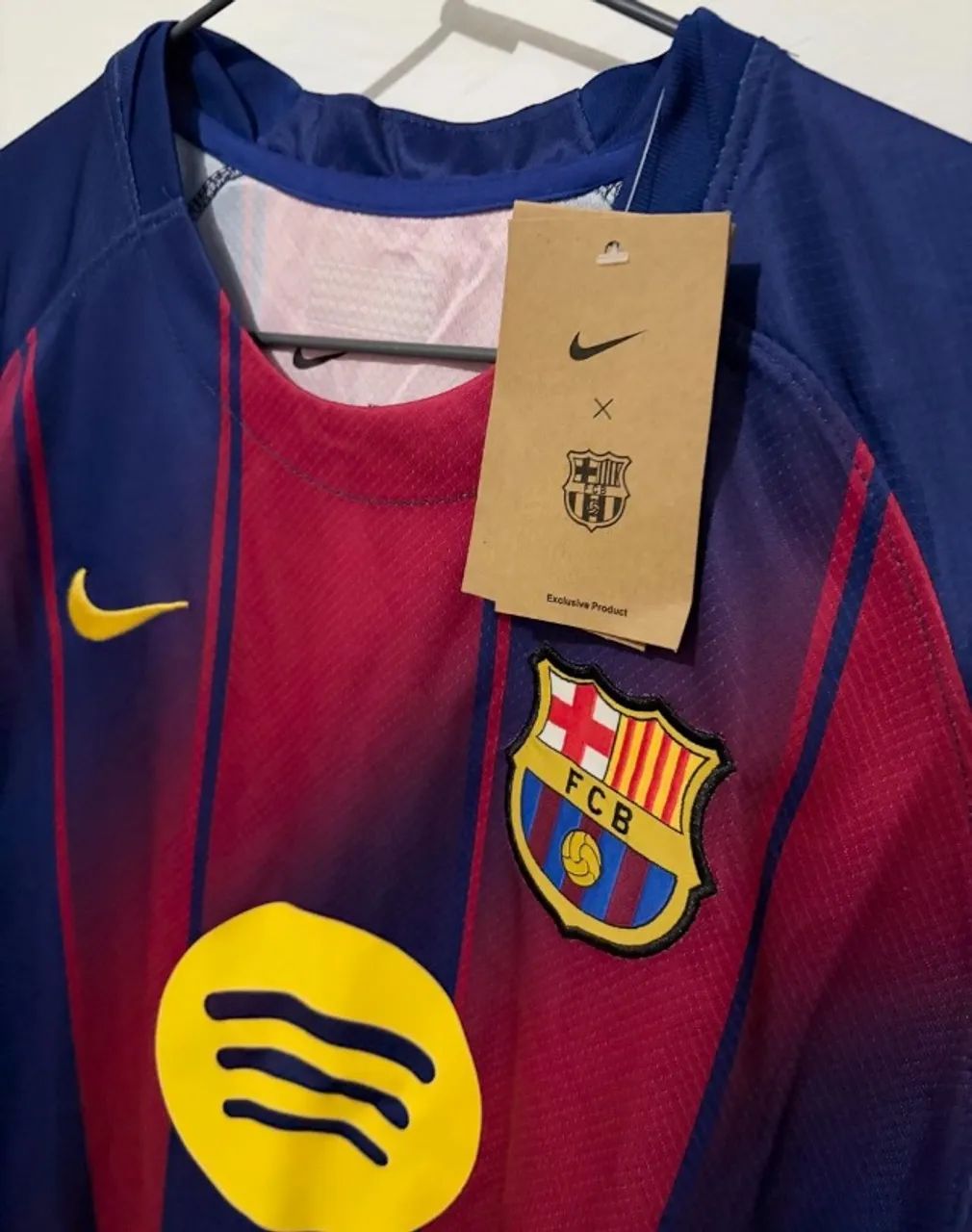 Camisa do Barcelona tamanho GG temporada 25/26 - Foto 6