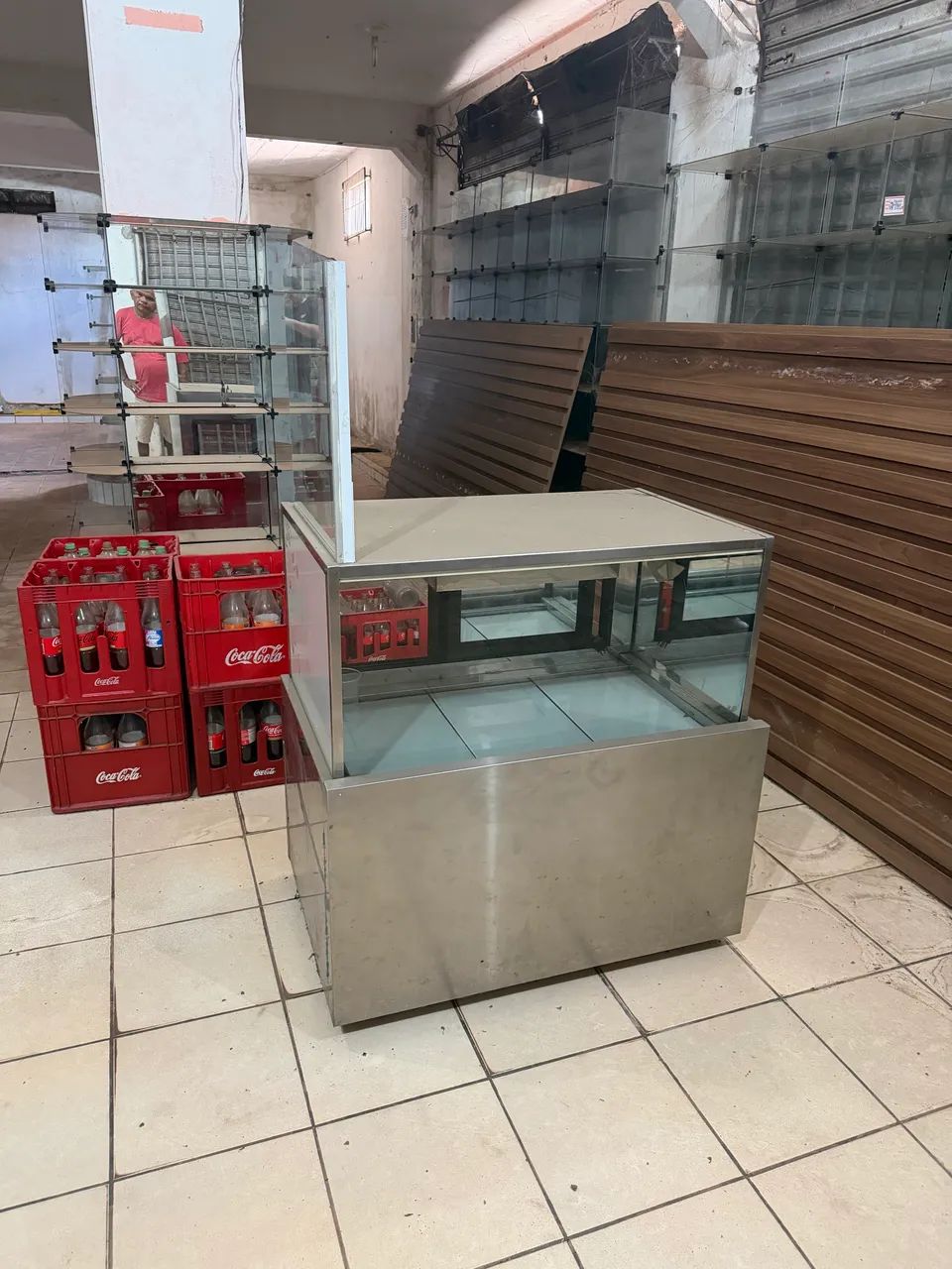 Balcão caixa todo em inox - Foto 2