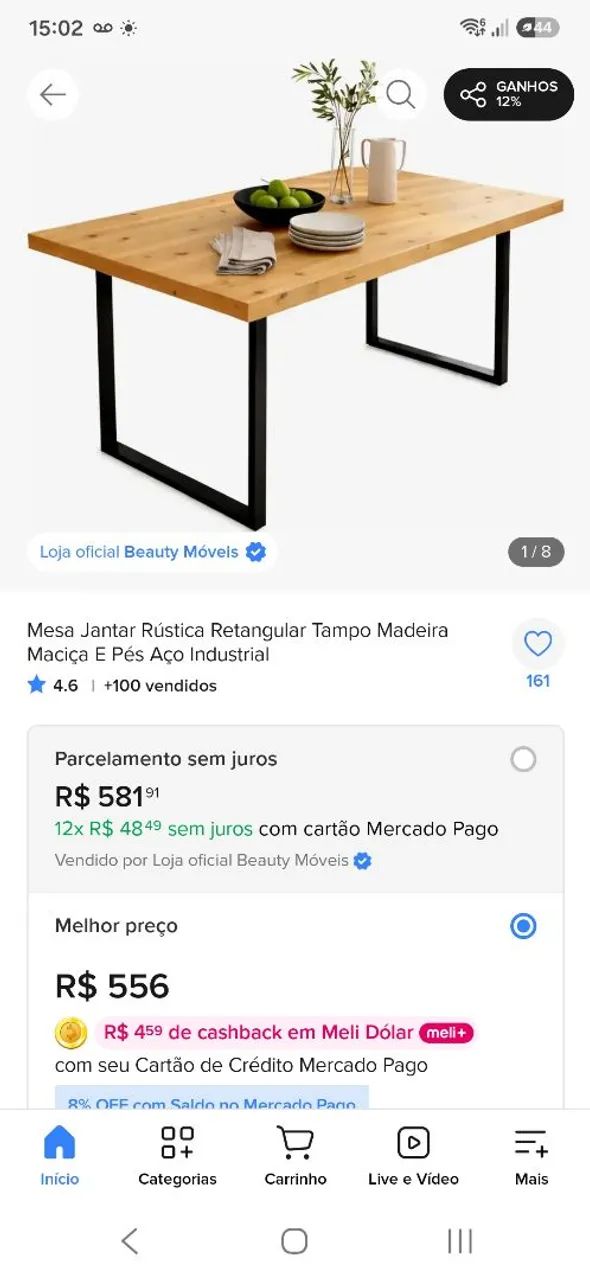 Mesa de Jantar NOVA - Foto 5