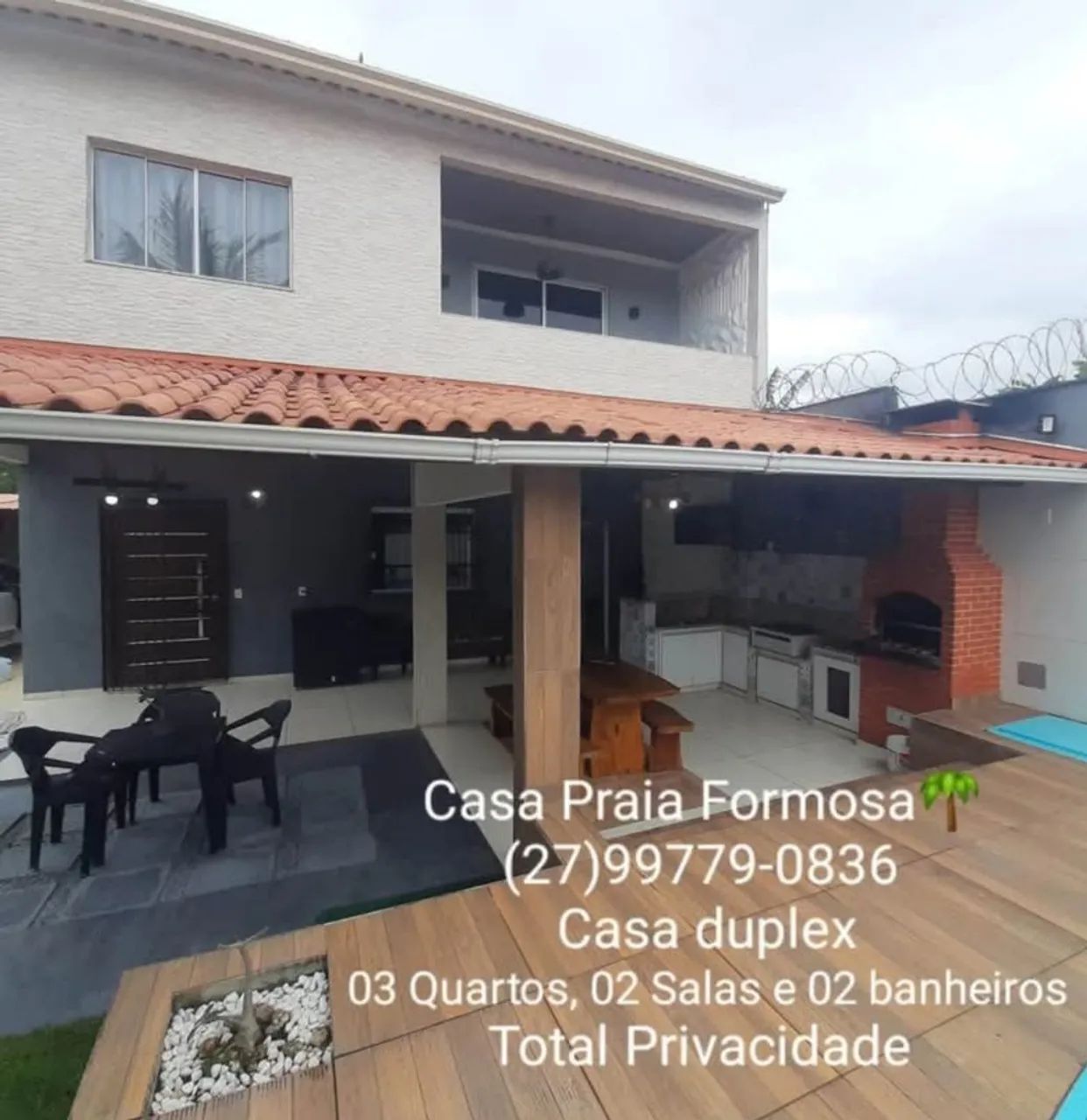 Alugo Casa com Piscina - Temporada e finais de semana/ Praia Formosa - Aracruz -ES - Foto 5