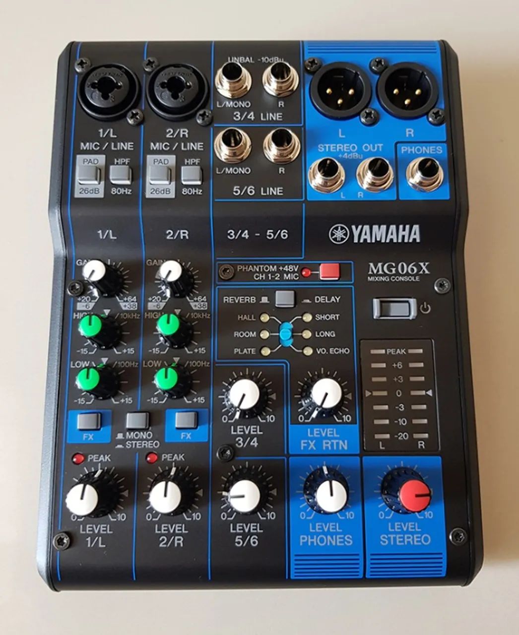 Mesa De Som Yamaha MG06X