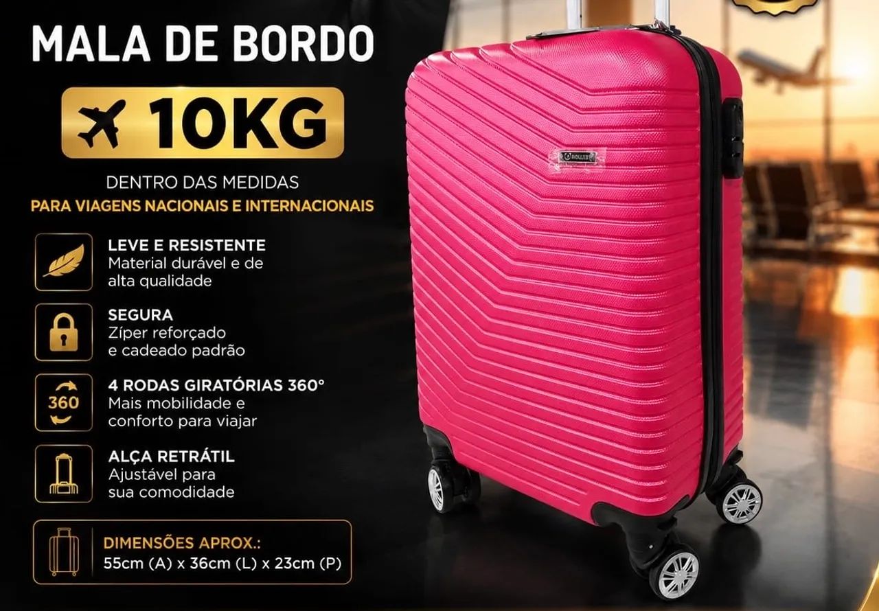 MALA DE BORDO 10 kg 