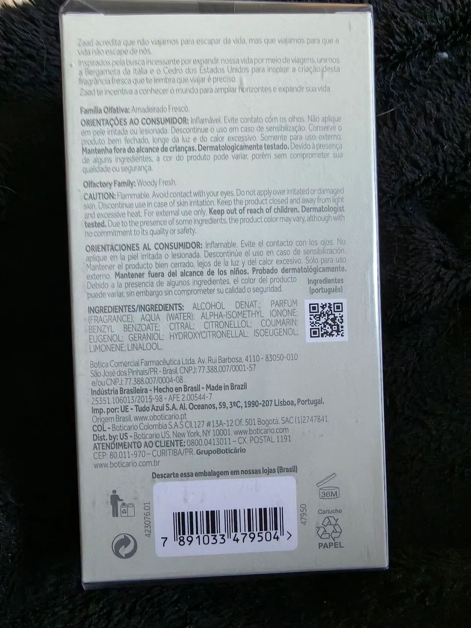 Perfume O Boticário ZAAD.  - Foto 2