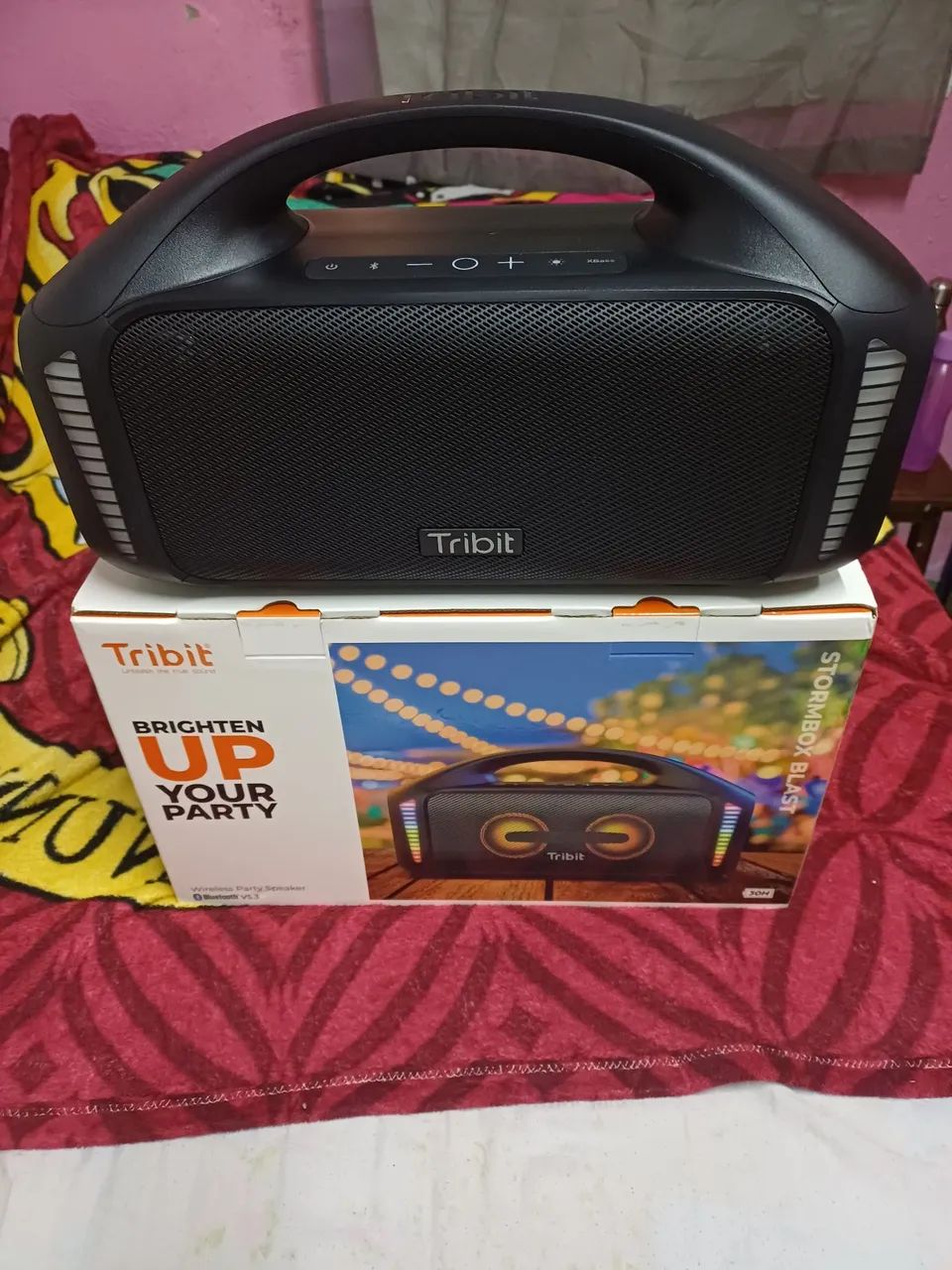 Caixa tribit stormbox blast  Bluetooth  90w