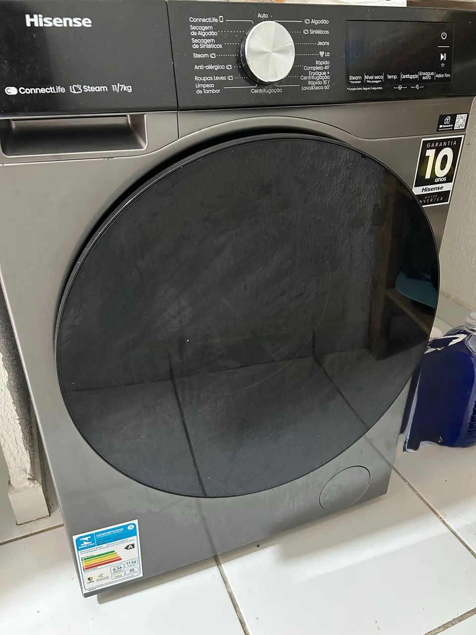 Lava e Seca Hisense 11kg