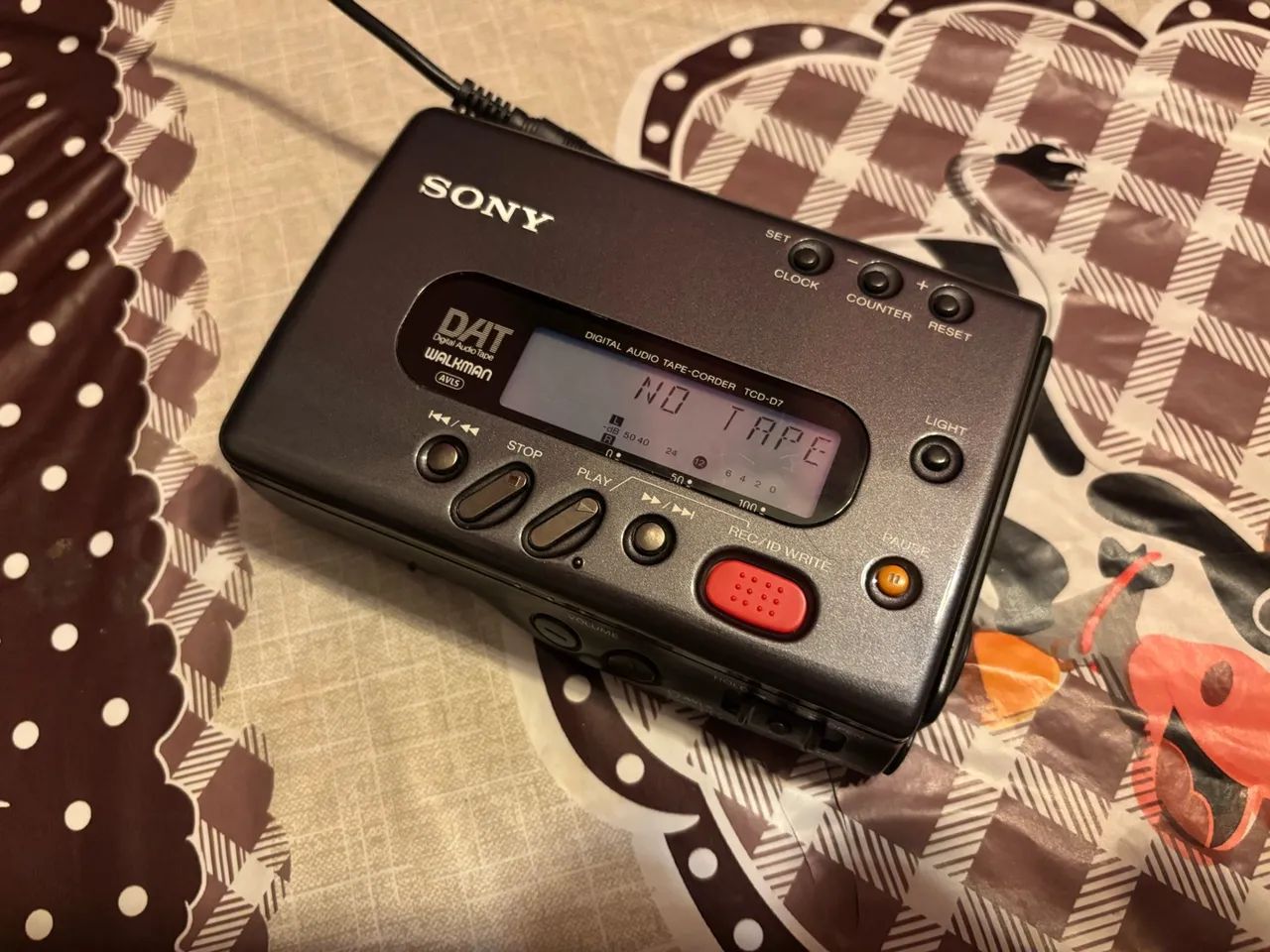 Dat Sony Walkman TCD-D7 com defeito!! - Equipamentos e Acessórios