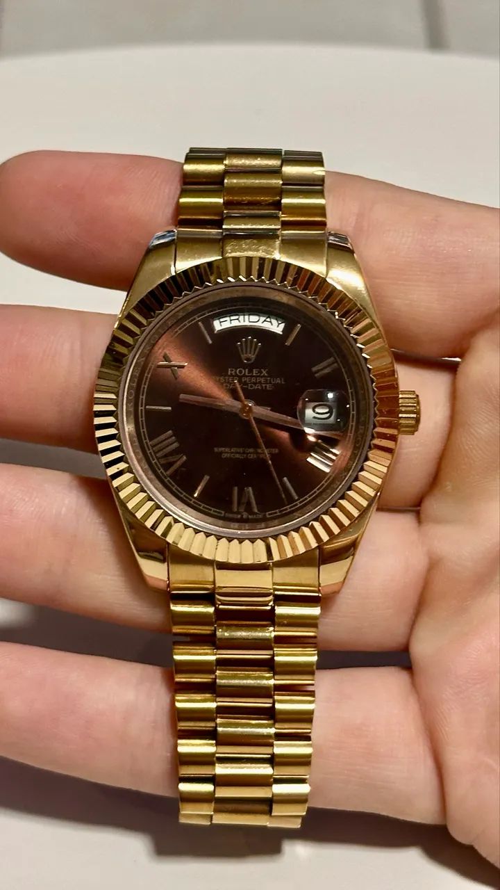 Relógio Rolex presidente automático Clne - Foto 2
