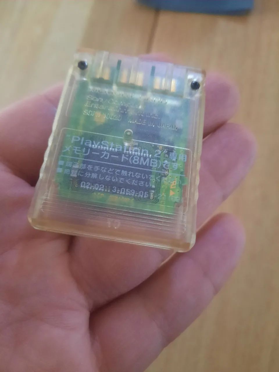 Memory Card 8MB Clear - Playstation 2 - MagicGate - Foto 2
