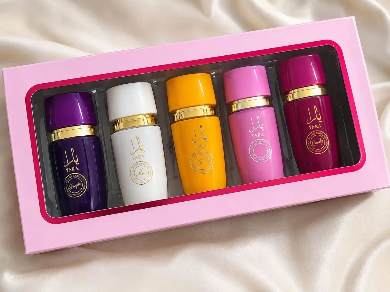 Kit Perfume Árabe importado Yara 5 Fragrâncias 25ml | Excelente Qualidade