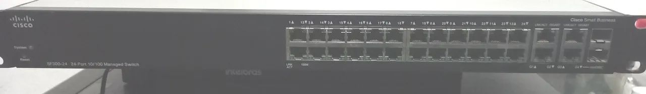 Switch Cisco SF300-24 Small Business