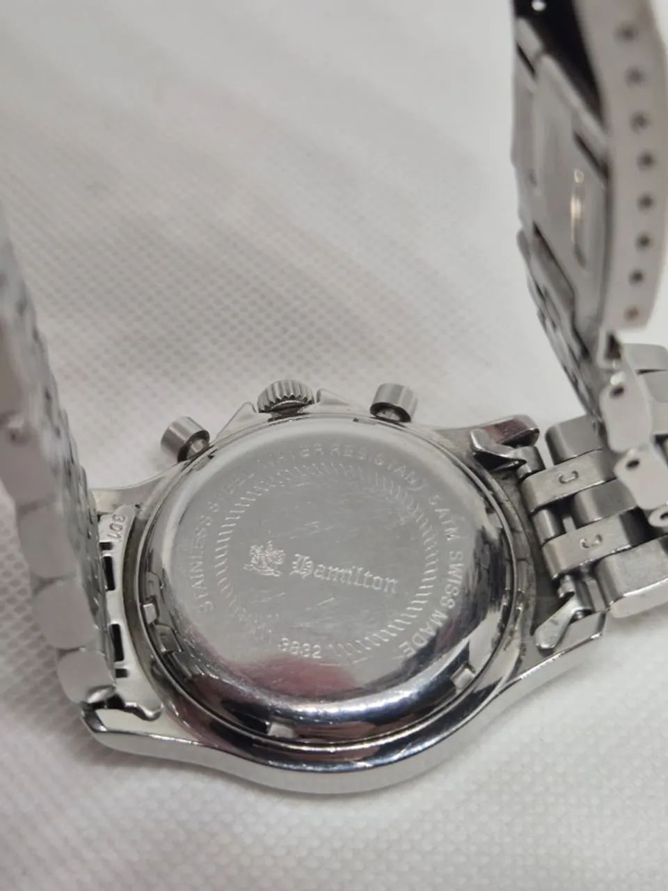 Relógio Hamilton Khaki Field Cronógrafo (ref 3832), case 40mm, movimento Quartz - Foto 4