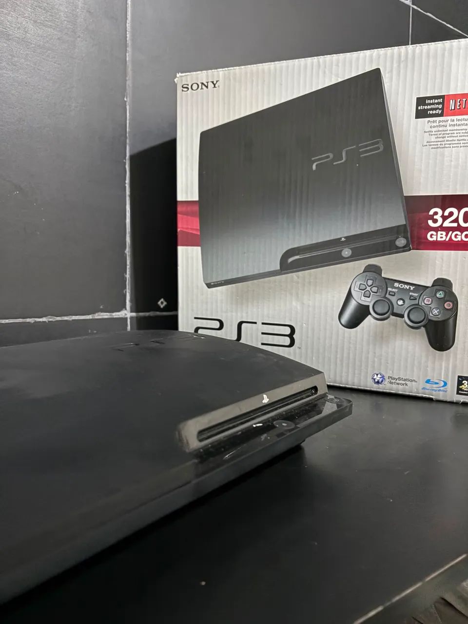 PS3 SLIM EM ÓTIMO ESTADO  - Foto 3