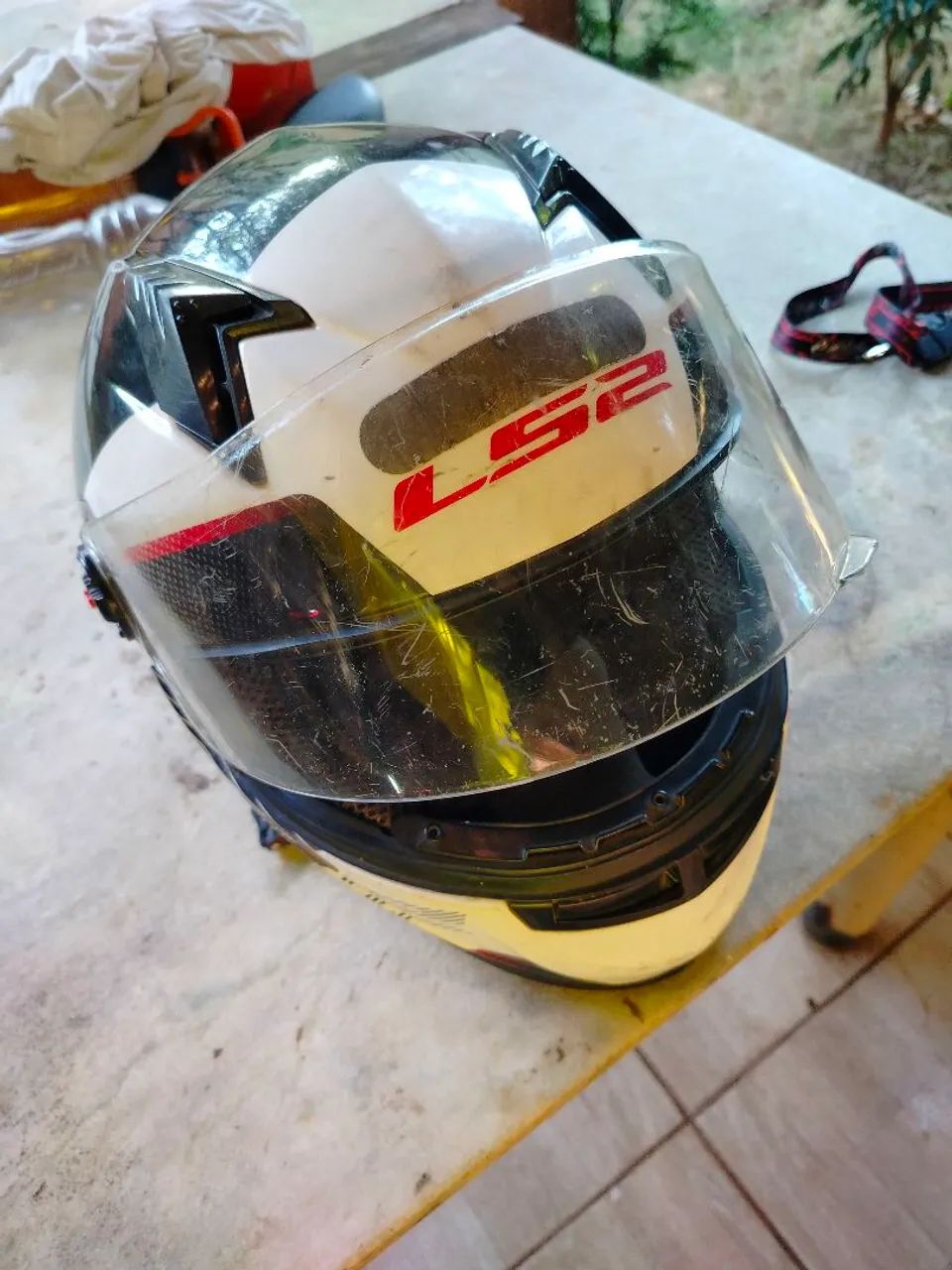 Capacete ls2 número 56