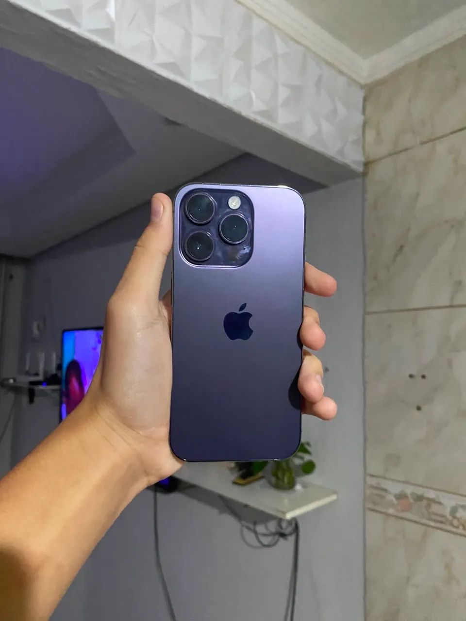 iPhone 14 Pro Roxo - Excelente Estado - Foto 4