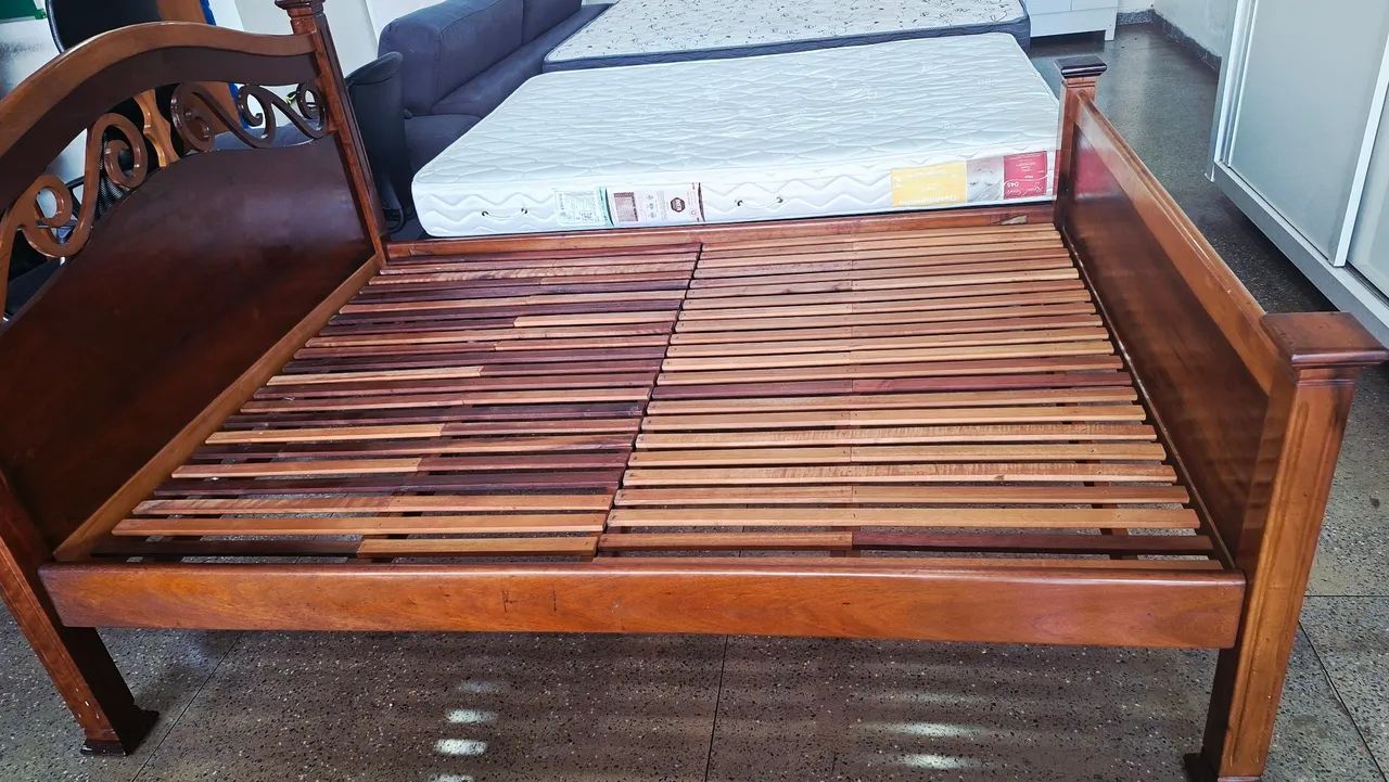 Cama de madeira casal  - Foto 3