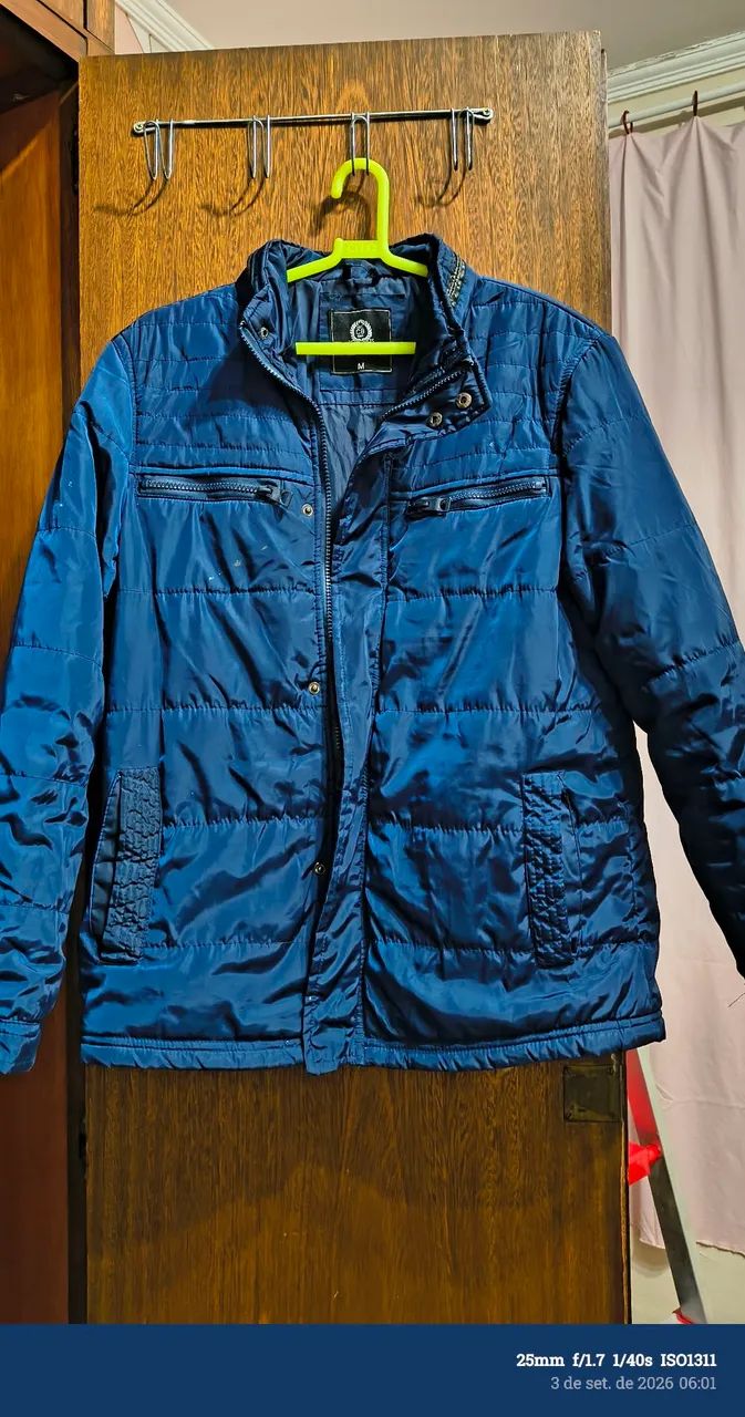 Jaqueta masculina forrada  - Foto 2