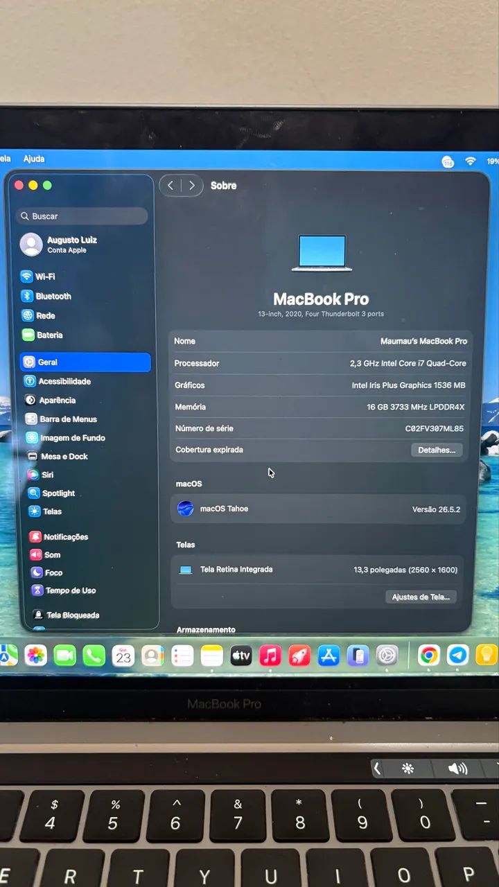 MacBook Pro i7 2020 - Foto 4