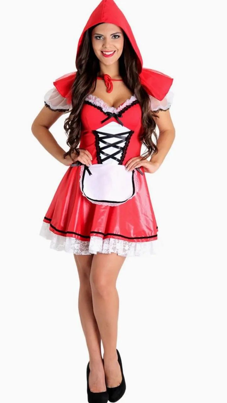 Fantasia  chapeuzinho vermelho 