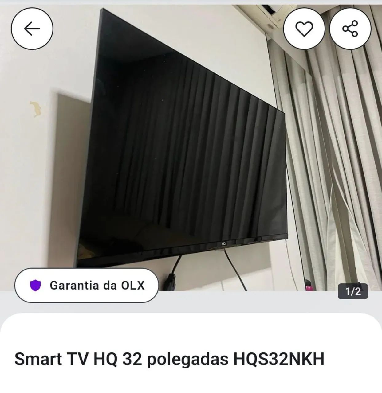 Televisão HQ 32 POLEGADAS 