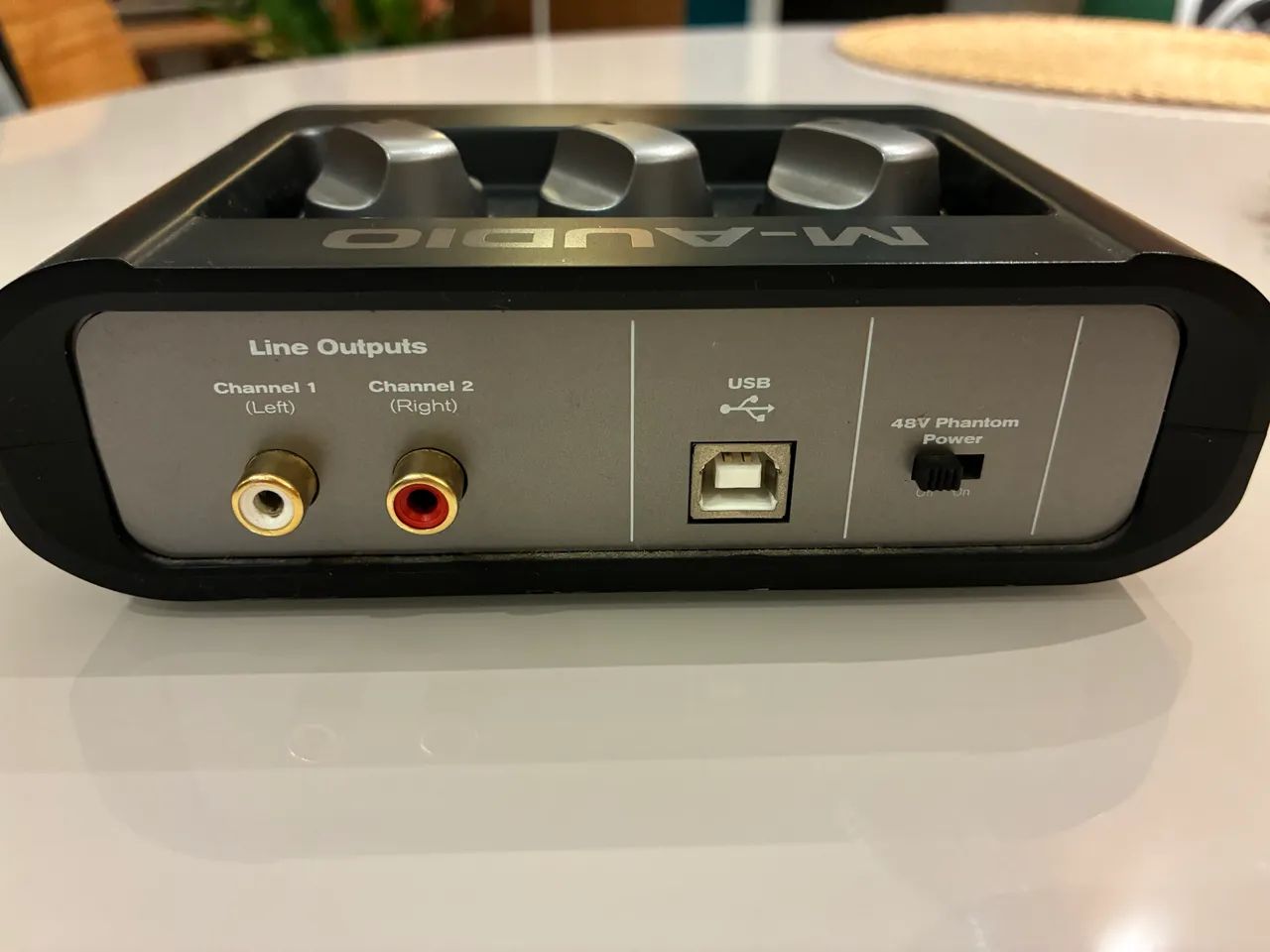 Interface de áudio M-AUDIO Fast Track - Foto 4