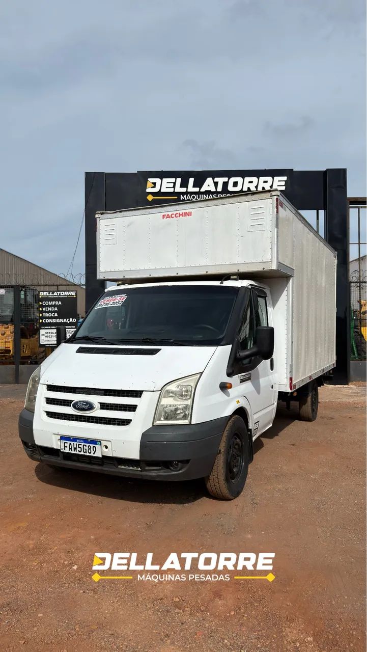 FORD TRANSIT 350L 2011 BAU FACCHINI 230 MIL KM IMPECAVEL - Foto 2